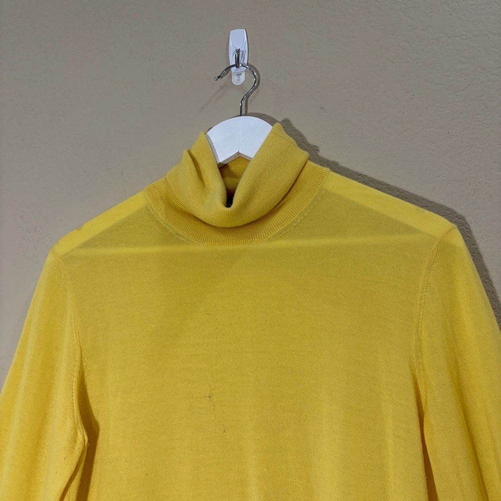 Polo Ralph Lauren Purple Label 100% Cashmere Turtleneck Sweater Women’s Sz L - Picture 2 of 14